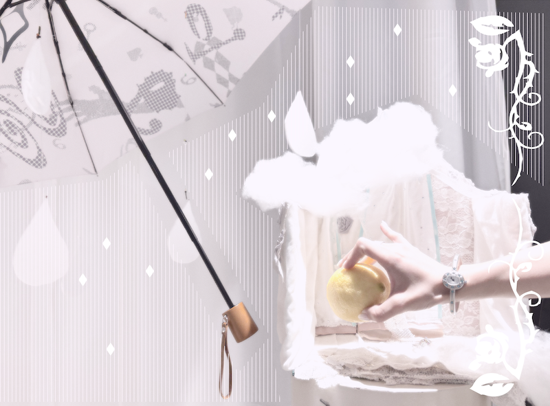 eeespace editorial — umbrella and golden apple